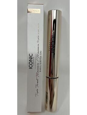 NIB  Black Iconic London Triple Threat 9 ml .030 fl oz  Mascara F1  X265